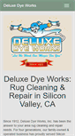 Mobile Screenshot of deluxedyeworks.com